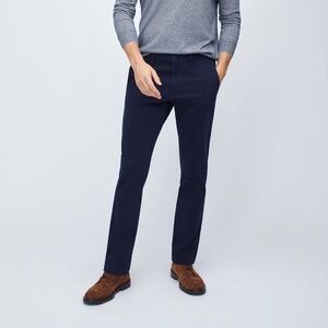Bonobos Italian Twill Stretch Chinos 34x32 Slim Navy